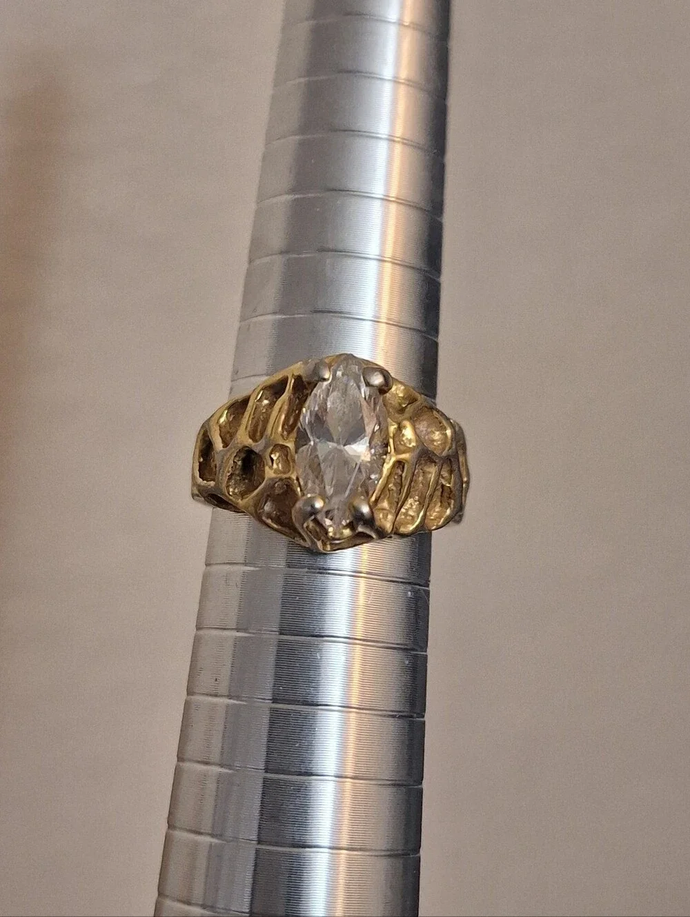 Fun Gold Nugget Ring Marquee